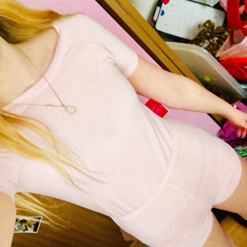 Pink romper